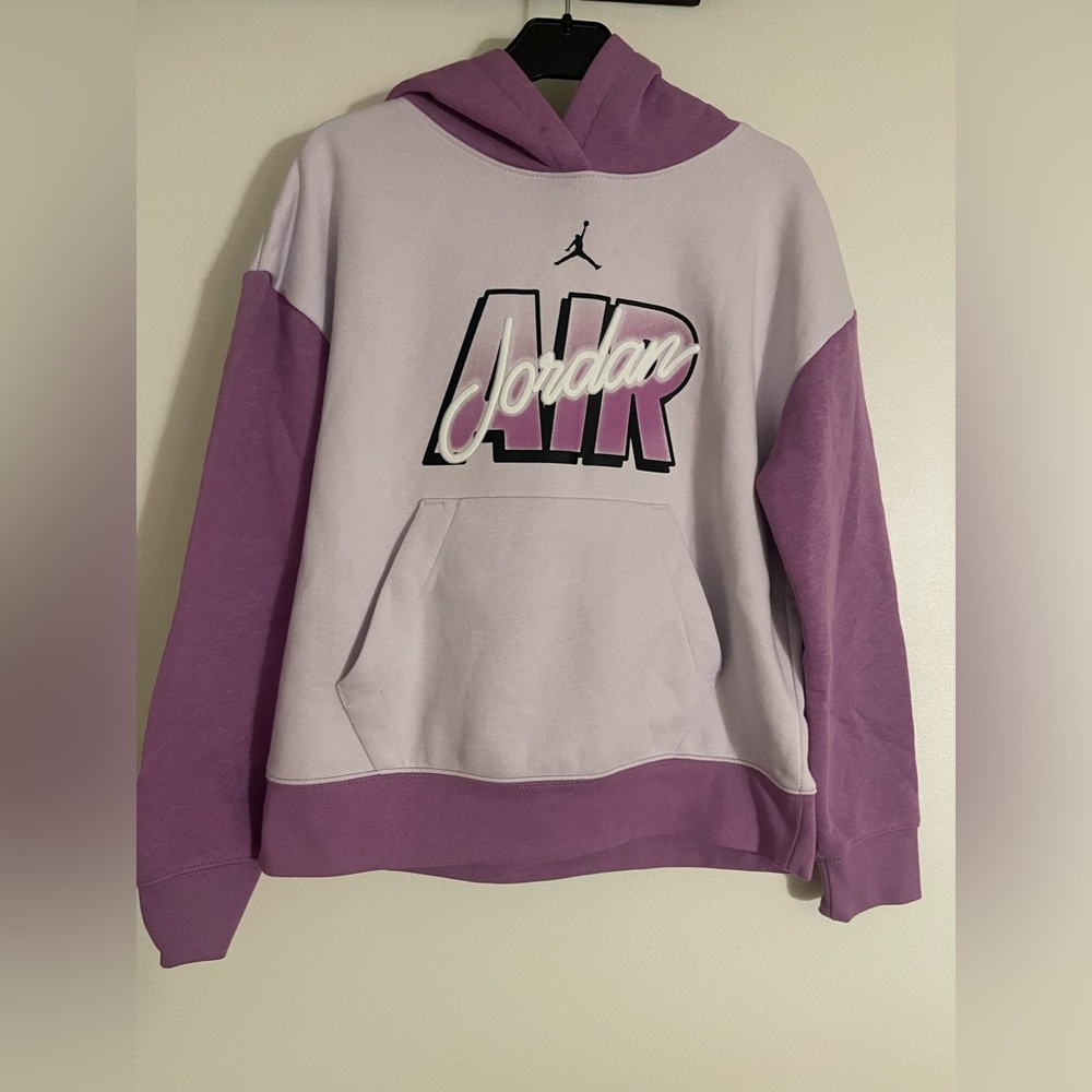 Girls Jordan Purple Hoodie